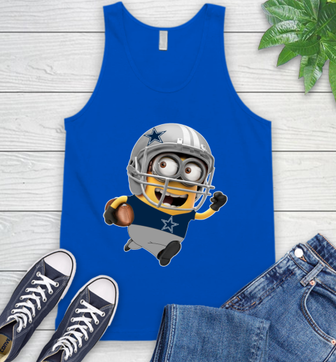 NFL Dallas Cowboys Minions Disney Football Sports Tank Top 5