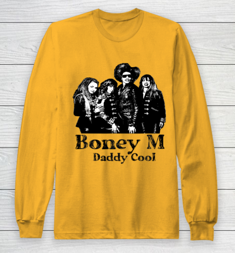 Boney M daddy Cool Rasputin Festival 1979 Long Sleeve T-Shirt 2