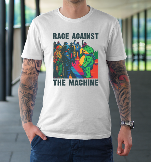 Portland Frog Anti ICE Rage Against The Machine T-Shirt