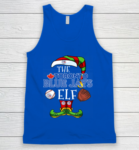 Toronto Blue Jays Christmas ELF Funny MLB Tank Top 4