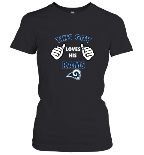 This Girl Loves Her Los Angeles Rams Women's T-Shirt