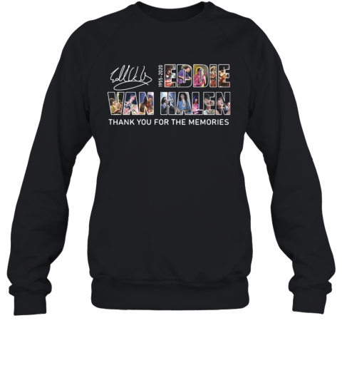 Eddie Van Halen 1955 2020 Signature Sweatshirt