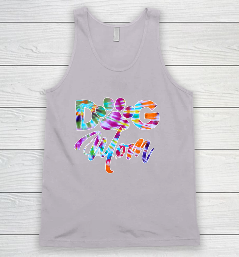 Dog Mom Shirt Tie Dye Dog Mom Apparel for Women Dog Lover Gifts Paw Tank Top 3