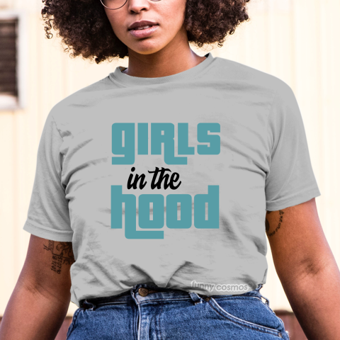 Jordan 14 Oxidized Matching Sneaker Tshirt For Woman For Girl Girls In The Hood Hipster Hip Hop Blue White Jordan Shirt