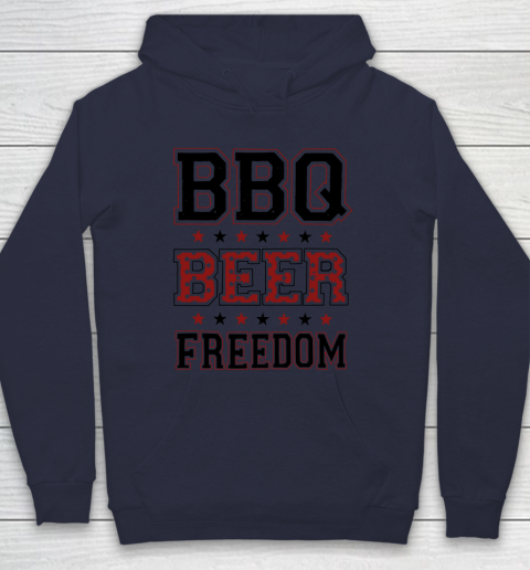 BBQ Beer Freedom Trump Fan Hoodie 4
