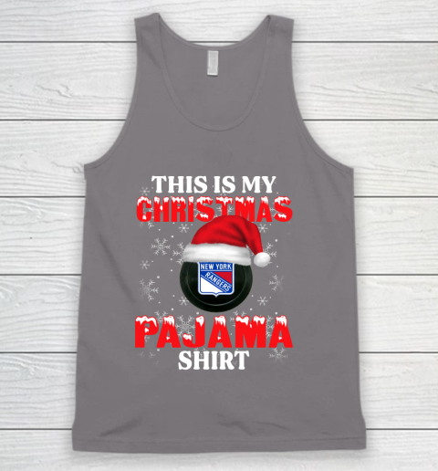 New York Rangers This Is My Christmas Pajama Shirt NHL Tank Top 6