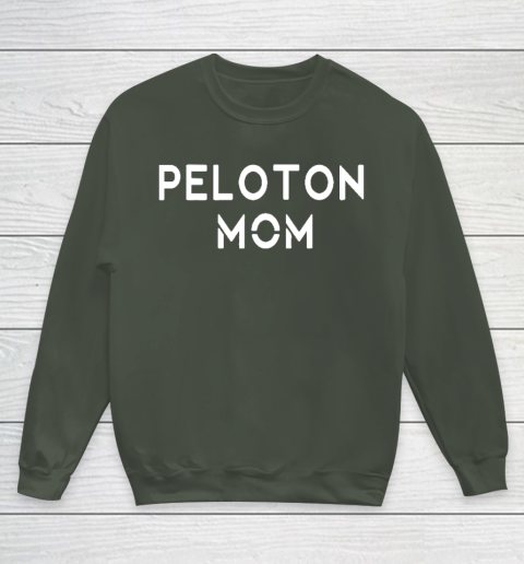 Peloton mom Youth Sweatshirt 8