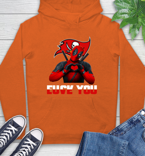 NHL Tampa Bay Buccaneers Deadpool Love You Fuck You Football Sports Hoodie 4