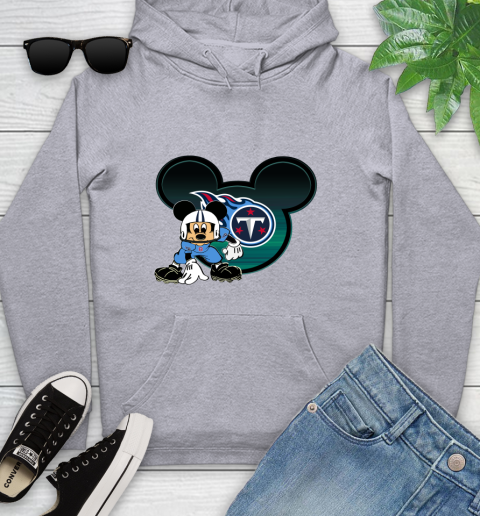 NFL Tennessee Titans Mickey Mouse Disney Football T Shirt Youth Hoodie 6