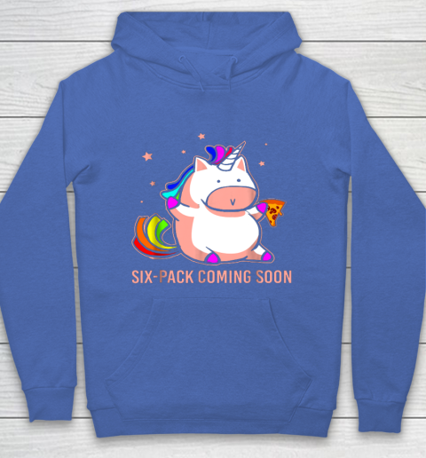Unicorn Six Pack Funny Cute Shirt Coming Soon Fat Unicorn Hoodie 6