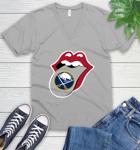 Buffalo Sabres NHL Hockey Lips I Root For My Team Adoring Fan 52