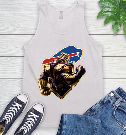 NFL Thanos Avengers Endgame Football Sports Buffalo Bills Tank Top