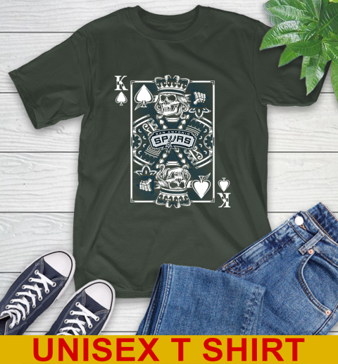 San Antonio Spurs NBA Basketball The King Of Spades Death Cards Shirt T-Shirt 7 San Antonio Spurs NBA Basketball The King Of Spades Death Cards Shirt T-Shirt - Image 7