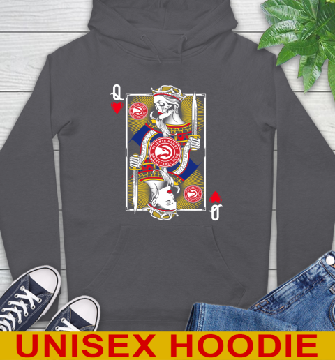 NBA Basketball Atlanta Hawks The Queen Of Hearts Card Shirt Hoodie 7