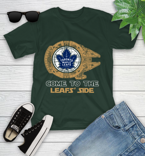 NHL Come To The Toronto Maple Leafs Wars Hockey Sports Youth T-Shirt 5