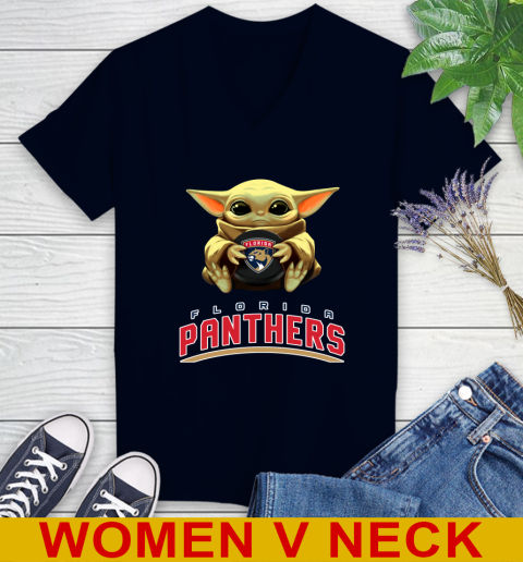 NHL Hockey Florida Panthers Star Wars Baby Yoda Shirt 79