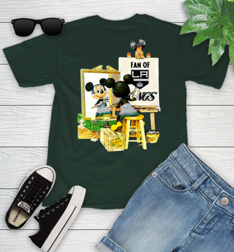 NHL Hockey Los Angeles Kings Mickey Drawing Shirt 97