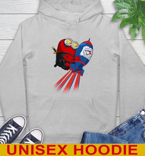 MLB Baseball Toronto Blue Jays Deadpool Minion Marvel Shirt Hoodie 6