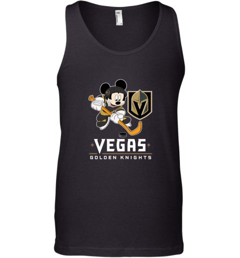NHL Hockey Mickey Mouse Team Vegas Golden Knights Tank Top