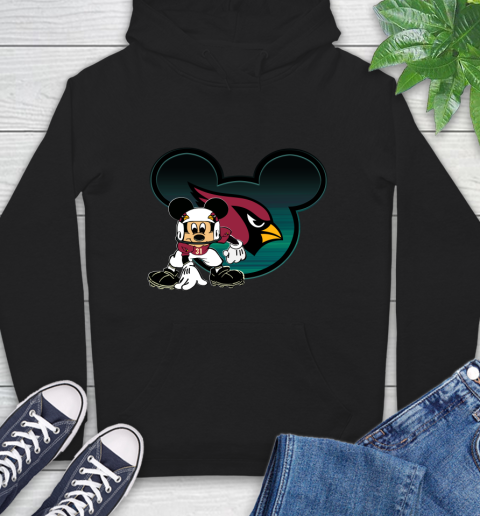 NFL Arizona Cardinals Mickey Mouse Disney Football T Shirt Hoodie 2