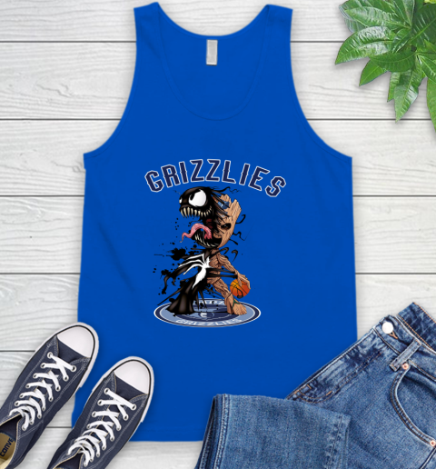 NBA Memphis Grizzlies Basketball Venom Groot Guardians Of The Galaxy Tank Top 6 NBA Memphis Grizzlies Basketball Venom Groot Guardians Of The Galaxy Tank Top - Image 6