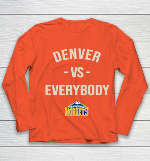 Denver Nuggets Vs Everybody Youth Long Sleeve 3