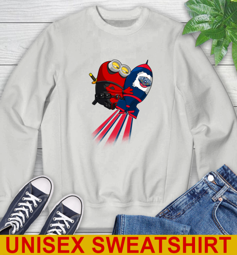 NBA Basketball New Orleans Pelicans Deadpool Minion Marvel Shirt Sweatshirt 5