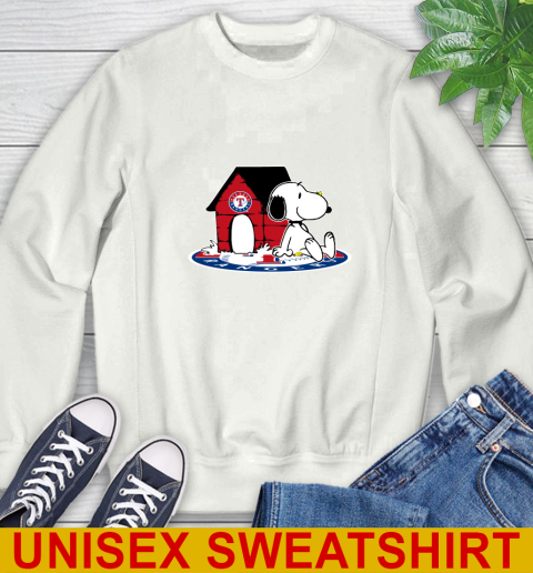 MLB Baseball Texas Rangers Snoopy The Peanuts Movie Shirt Sweatshirt