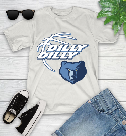 NBA Memphis Grizzlies Dilly Dilly Basketball Sports Youth T-Shirt 12