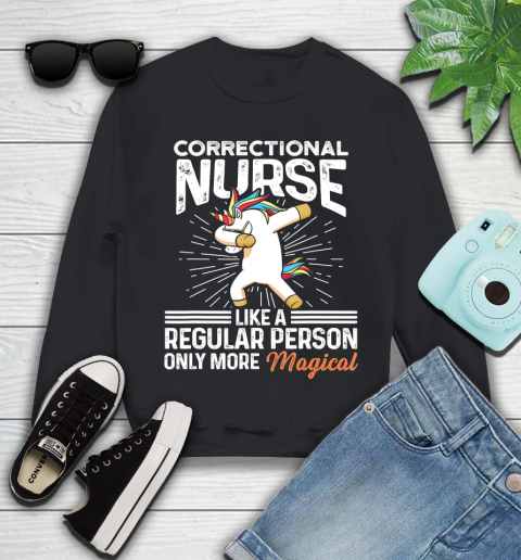Nurse Shirt Correctional Nurse Magical Nursing RN T Shirt Youth Sweatshirt