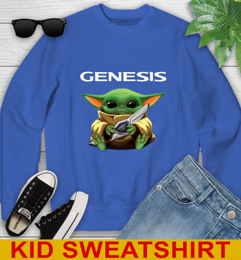 Star Wars Baby Yoda Hugs Genesis Car Shirt 114