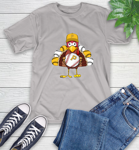 Pittsburgh Pirates Turkey thanksgiving T-Shirt 12