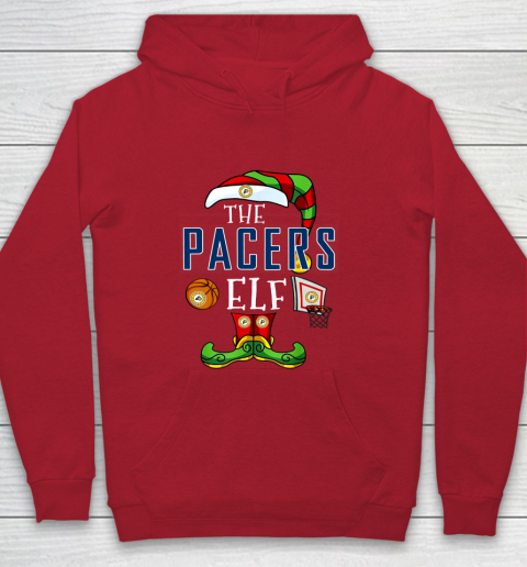 Indiana Pacers Christmas ELF Funny NBA Youth Hoodie 7