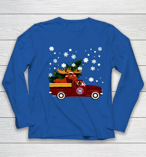 New York Giants Bring Christmas Home NFL Youth Long Sleeve 7