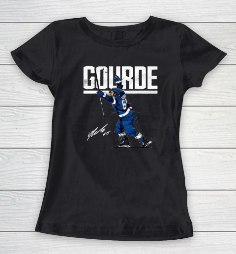 Yanni Gourde For Tampa Bay Lightning Fans Women's T-Shirt