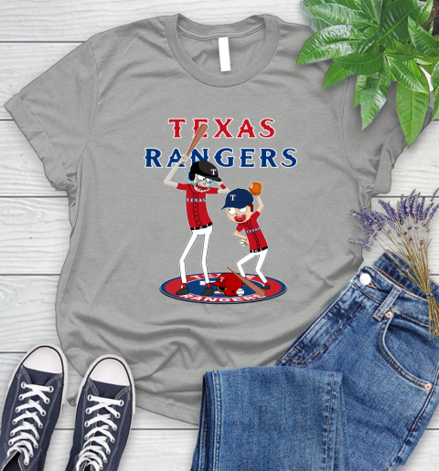 MLB Texas Rangers Rick And Morty Baseball 100
