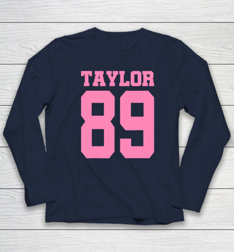 Pink Numbers Taylor 89 Long Sleeve T-Shirt 2