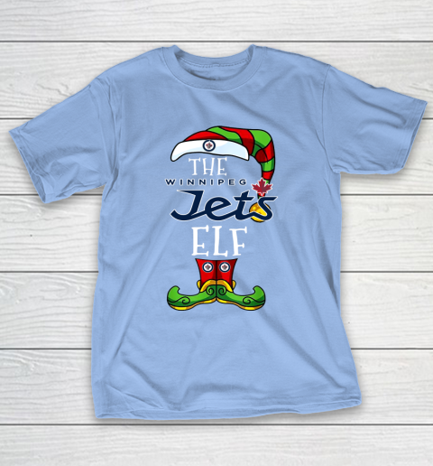 Winnipeg Jets Christmas ELF Funny NHL T-Shirt 10