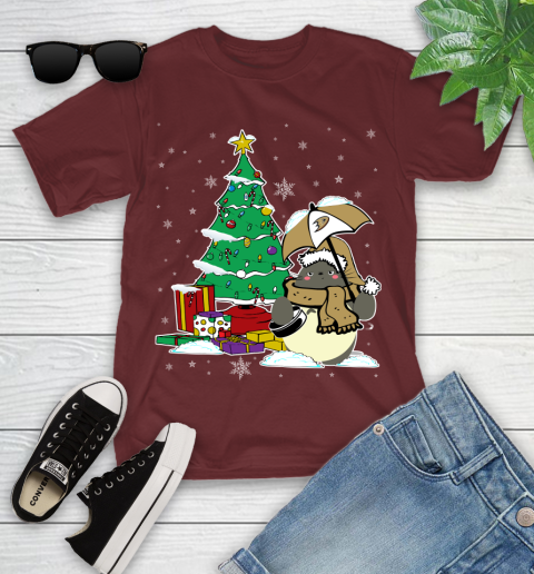 Anaheim Ducks NHL Hockey Cute Tonari No Totoro Christmas Sports Youth T-Shirt 14