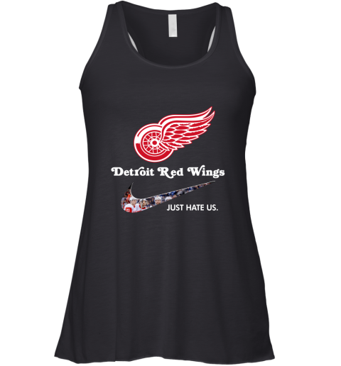 NHL Team Detroit Red Wings x Nike Just Hate Us Hockey Racerback Tank