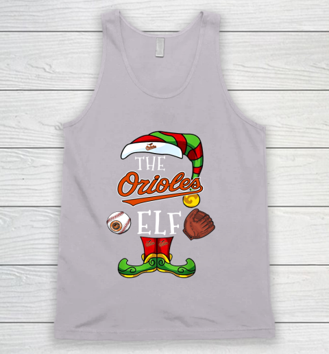 Baltimore Orioles Christmas ELF Funny MLB Tank Top 4 Baltimore Orioles Christmas ELF Funny MLB Tank Top - Image 4