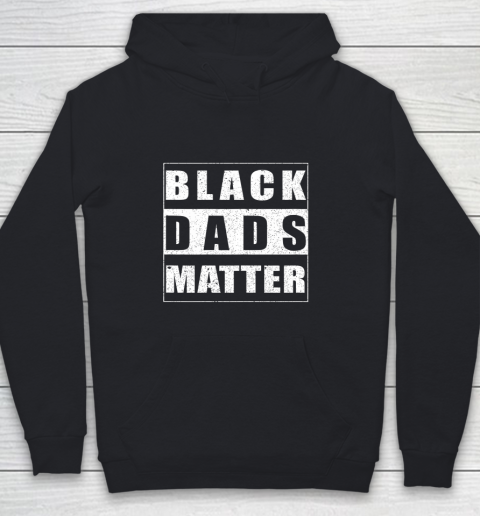 Black dads Matter Shirt Design Father Dope Dad Youth Hoodie
