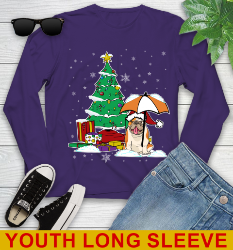 Bulldog Christmas Dog Lovers Shirts 120