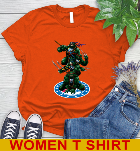 NBA Basketball Philadelphia 76ers Teenage Mutant Ninja Turtles Shirt Women's T-Shirt 4
