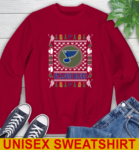 St.Louis Blues Merry Christmas NHL Hockey Loyal Fan Sweatshirt 9