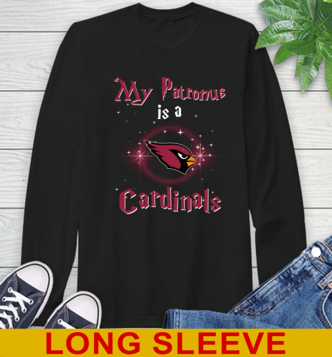 NFL Football Harry Potter My Patronus Is A Arizona Cardinals Long Sleeve T-Shirt