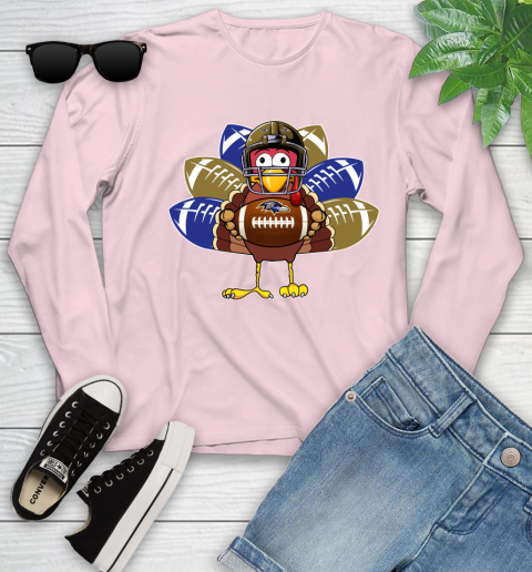 Baltimore Ravens Turkey Thanksgiving Day Youth Long Sleeve 10