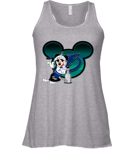 NHL Tampa Bay Lightning Stanley Cup Mickey Mouse Disney Hockey T Shirt E0VySx8IDX8 flowy tank 32 95 151514 front athletic heather