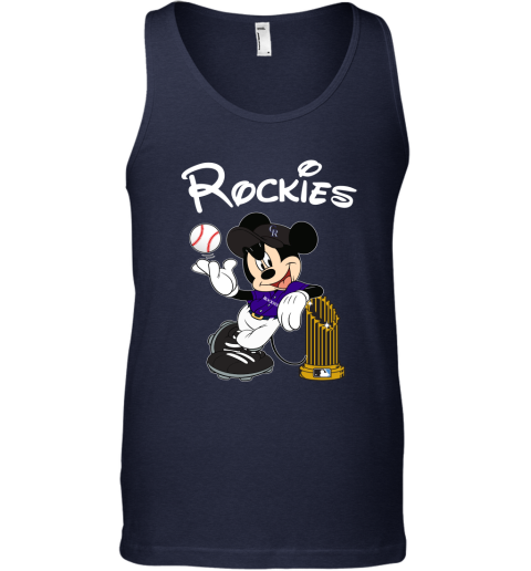 Colorado Rockies Mickey Taking The Trophy MLB 2019 Tank Top