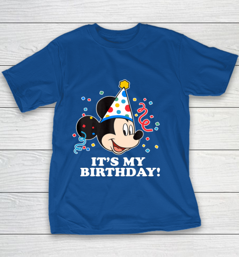 Disney Mickey Mouse Its My Birthday Youth T-Shirt 6